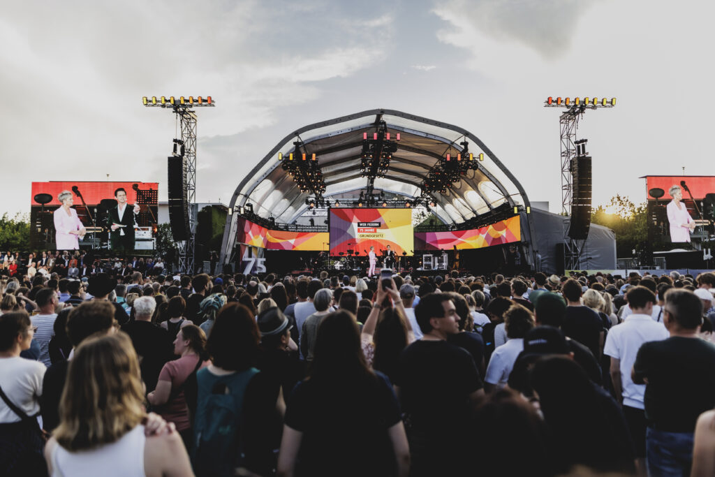 Demokratiefest <br>„75 Jahre Grundgesetz“