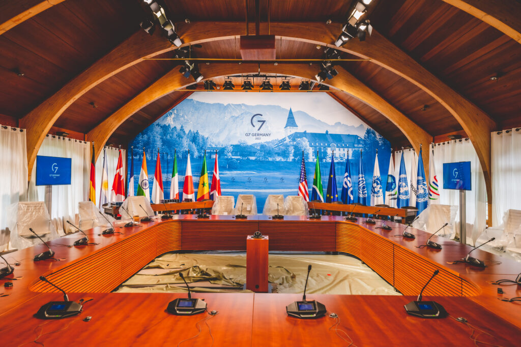 politische Gipfeltreffen <br>komplexe Herausforderungen